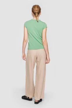 Atlas Jersey Kortaermet Bluse