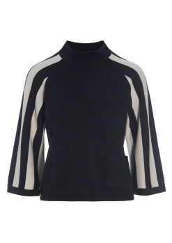 Bloom Knit Hojhalset Bluse