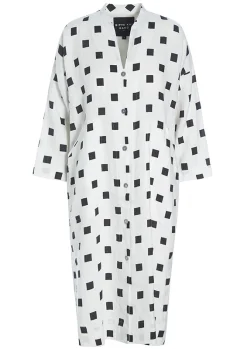 Checkpoint Linen Skjortekjole