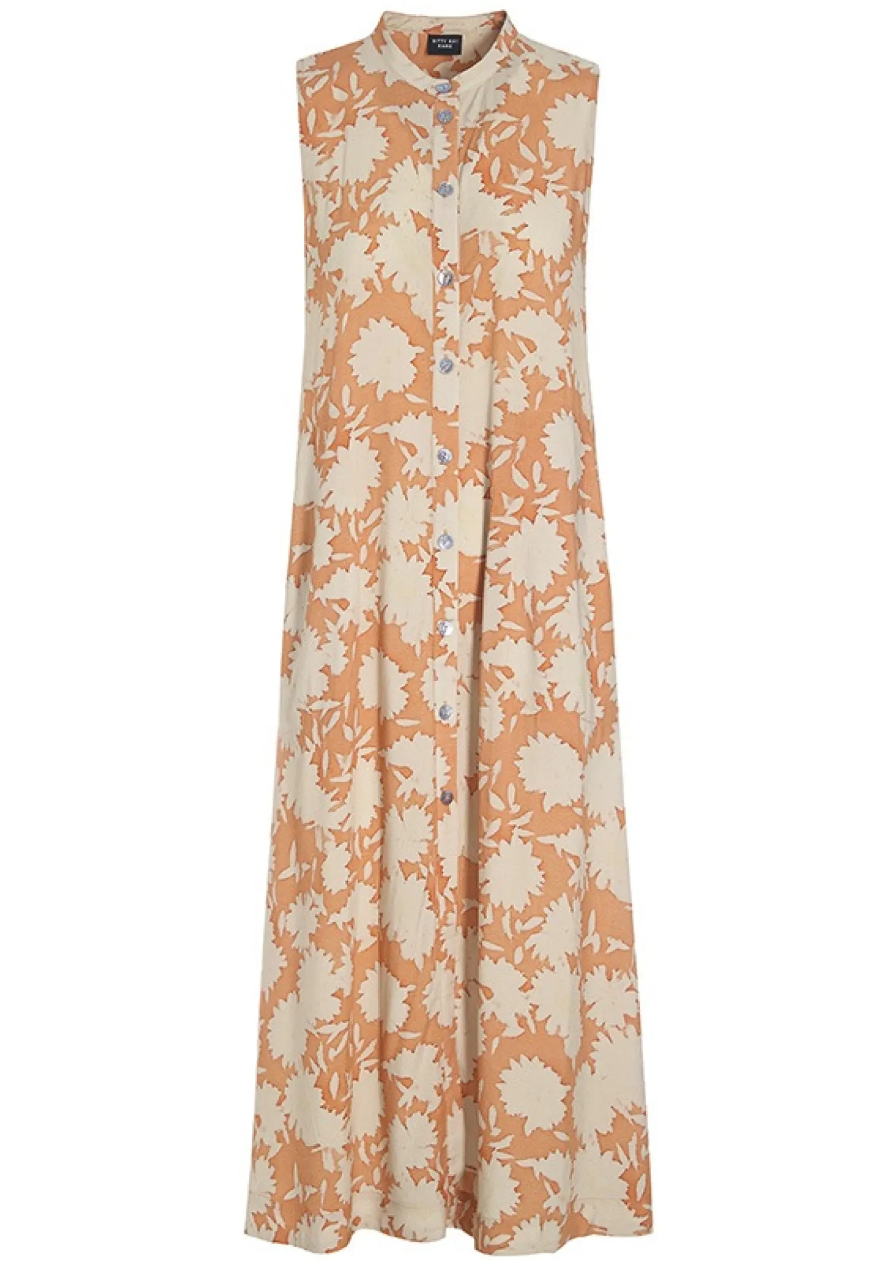 Dahlias Fsc Aermelos Kjole