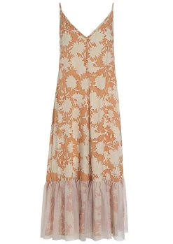 Dahlias Fsc Strop Kjole