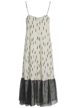 Dahlias Fsc Strop Kjole