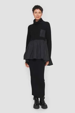 Dandelion Knit Rullekrave Med Flaese