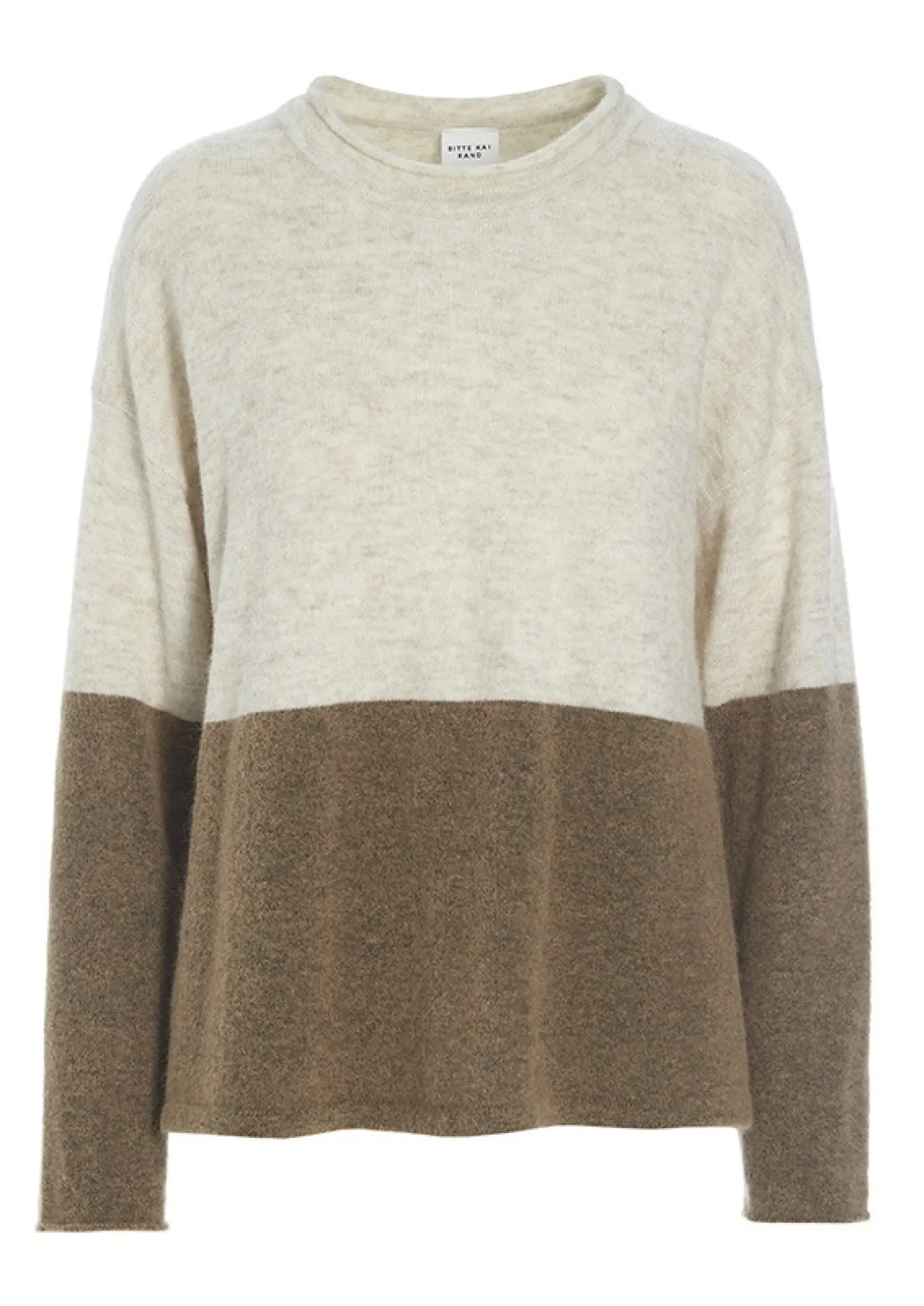 Dandelion Knit Tofarvet Bluse