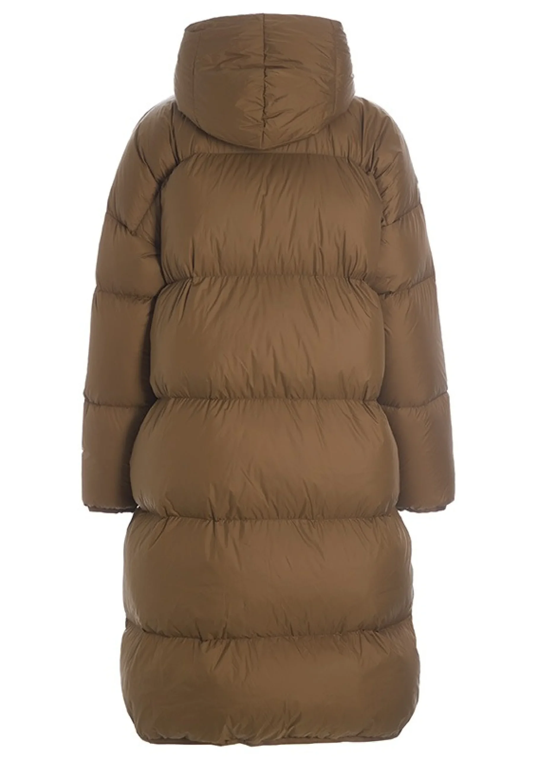 Feather Down Frakke Med Haette