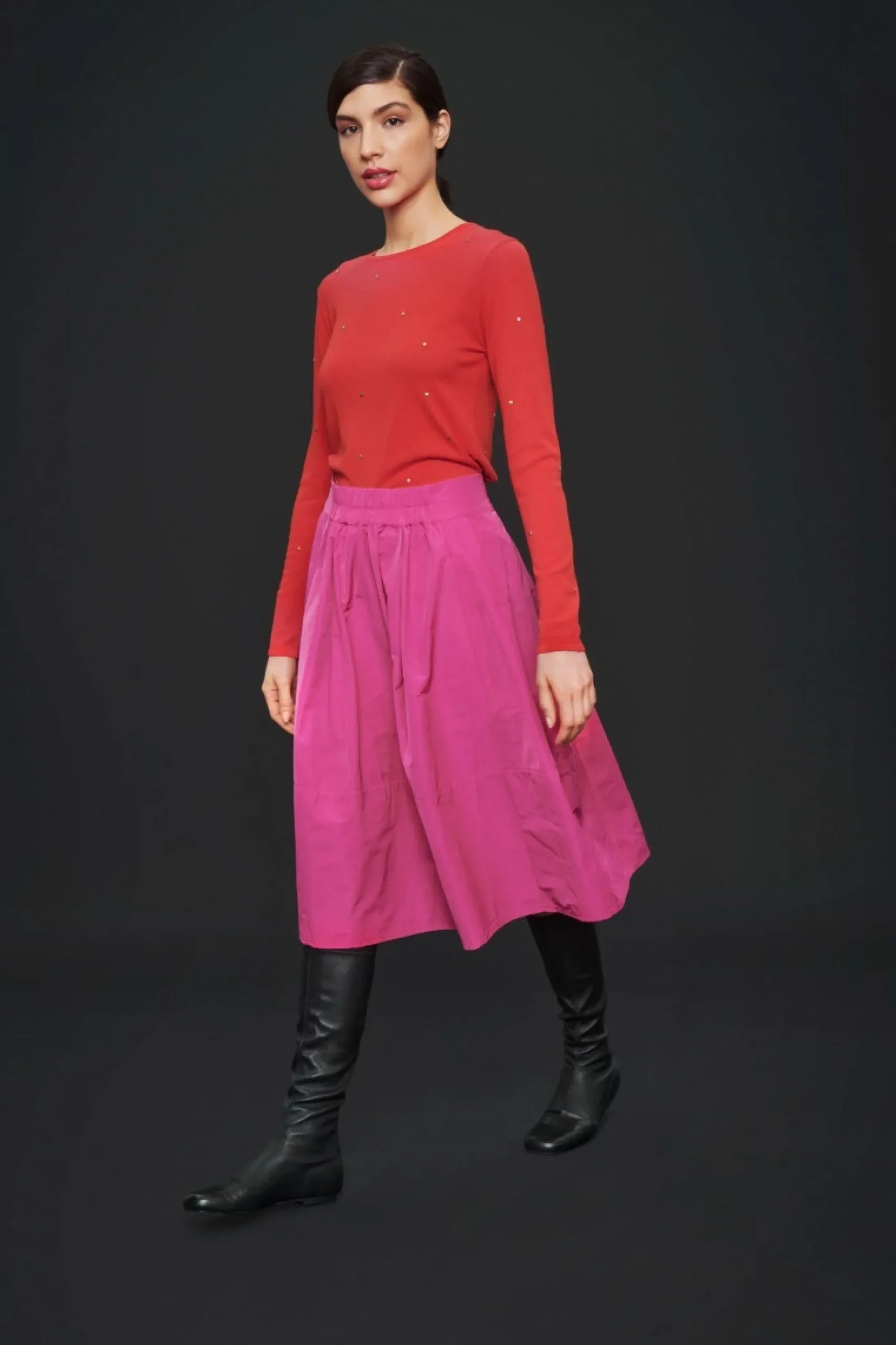 Fukkura Poplin Nederdel