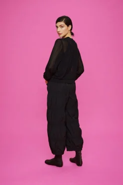 Fuwatto Georgette Fsc Bluse Med Knapper