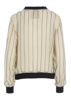 Fuwatto Georgette Fsc Bluse Med Knapper