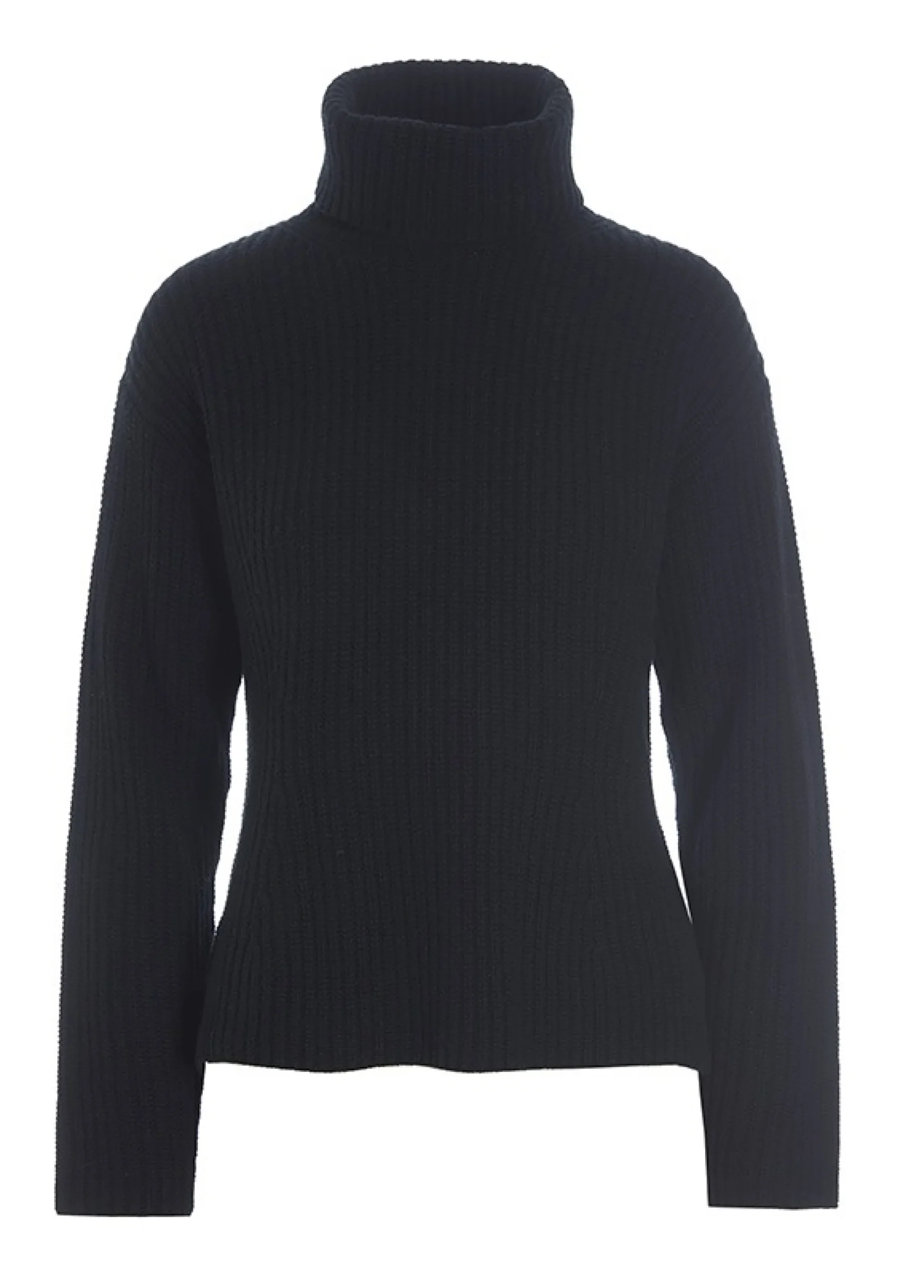 Gamine Knit Hojhalset Bluse