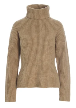 Gamine Knit Hojhalset Bluse