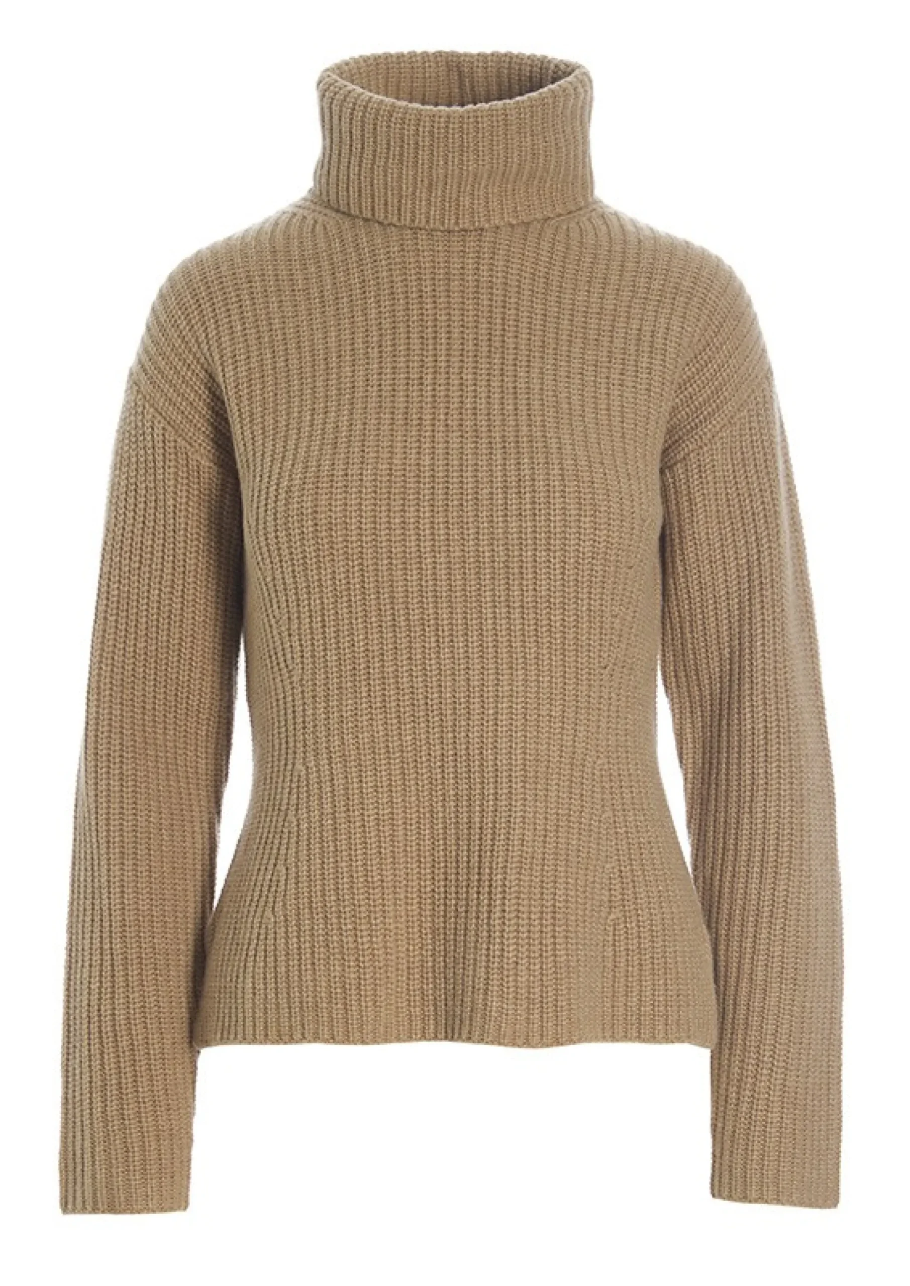 Gamine Knit Hojhalset Bluse