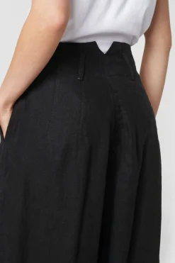 Lazy Linen Bukser Med Laeg