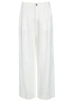 Lazy Linen Bukser Med Laeg