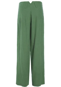 Lazy Linen Bukser Med Laeg