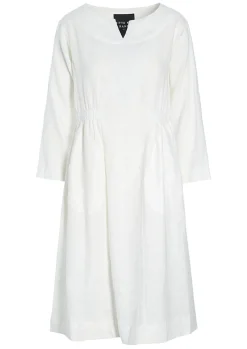 Lazy Linen Kjole Med Elastik