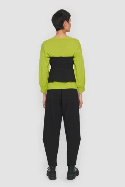 Lux Stretch Corsage Top