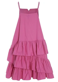 Paper Poplin Strop Kjole