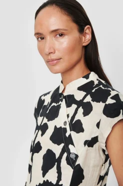 Peony & Waves Kortaermet Kjole