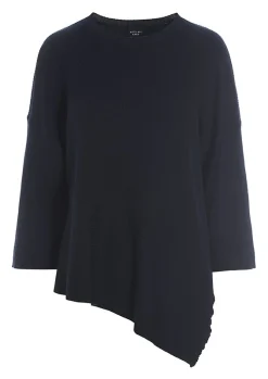 Wakasu Wool Blend Asymmetrisk Bluse