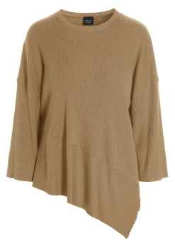 Wakasu Wool Blend Asymmetrisk Bluse