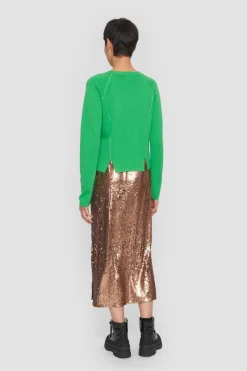 Wakasu Wool Blend Bluse