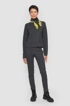 Wakasu Wool Blend Bluse