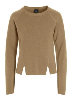 Wakasu Wool Blend Bluse