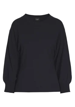 Wakasu Wool Blend Bluse Med 3/4 Aerme