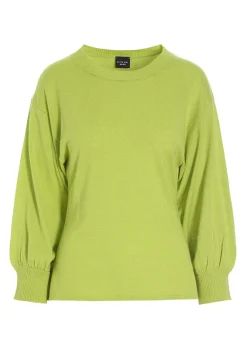 Wakasu Wool Blend Bluse Med 3/4 Aerme