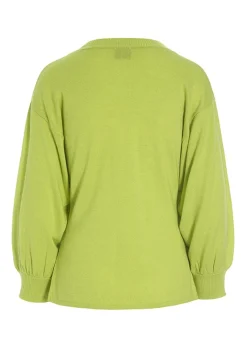 Wakasu Wool Blend Bluse Med 3/4 Aerme