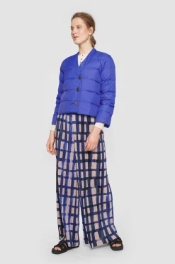 Watercolour Check Bukser