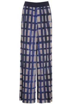 Watercolour Check Bukser