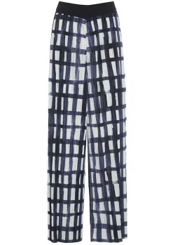 Watercolour Check Bukser