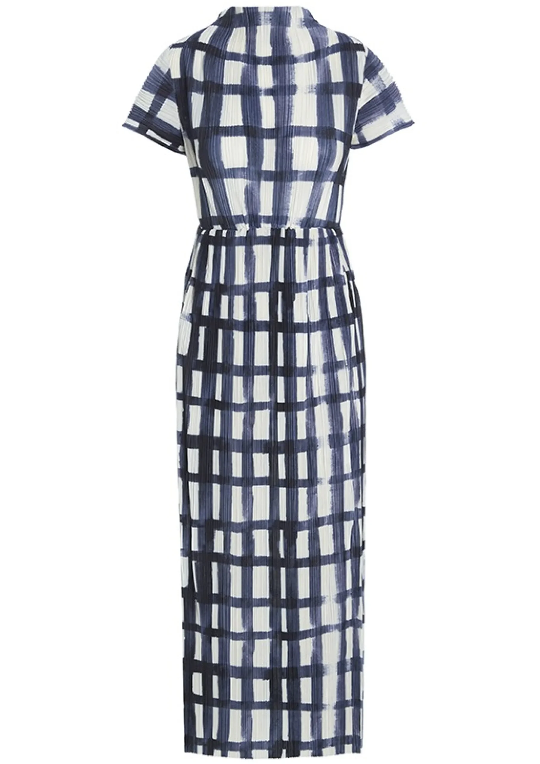 Watercolour Check Kjole