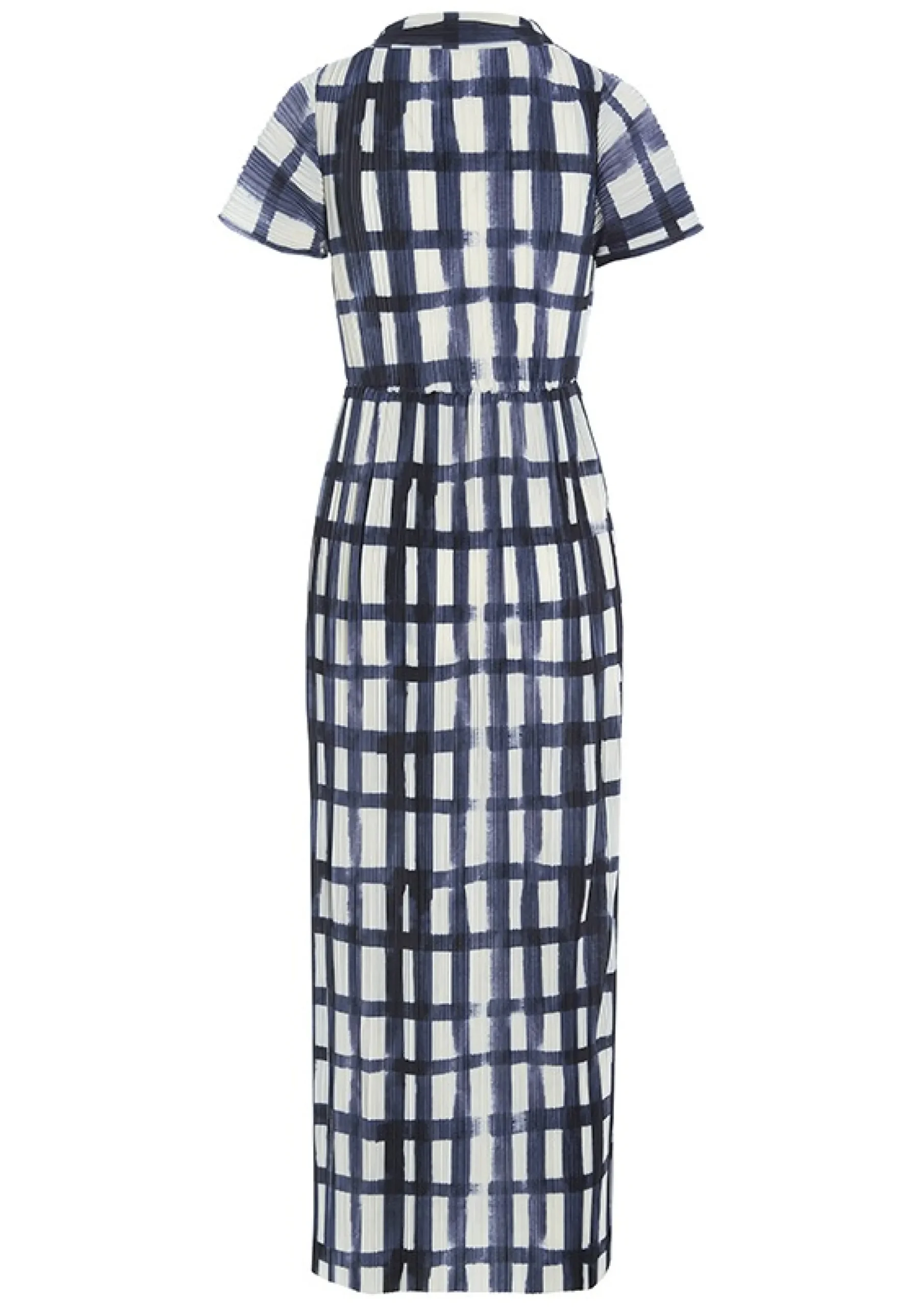 Watercolour Check Kjole