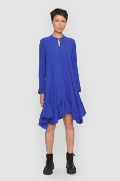 Wrinkle Viscose Flaese Kjole